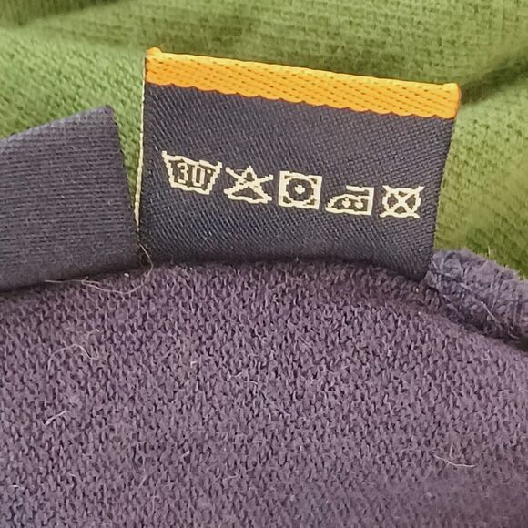 Harmont & Blaine Polo Shirt XXL Golf Spell Out 90's Preppy Casual Dachsund Italy - Picture 8 of 9